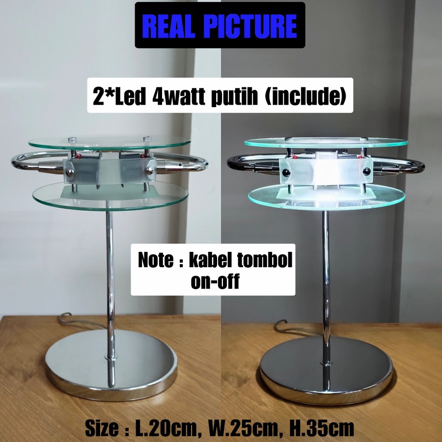 Lampu Meja Minimalis Modern LED