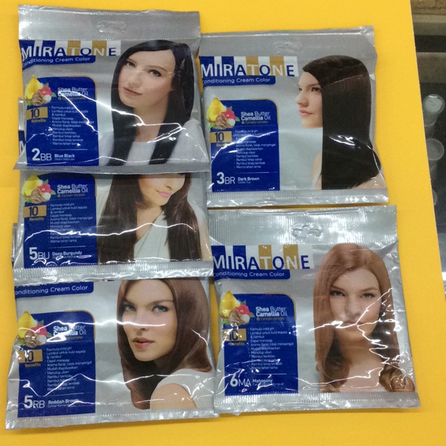 Miratone Conditioning Cream Color Sachet