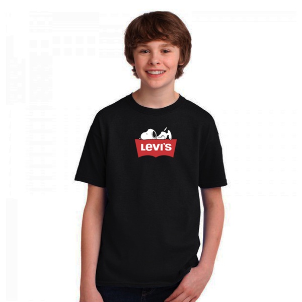 Kaos Anak Levis x Peanuts