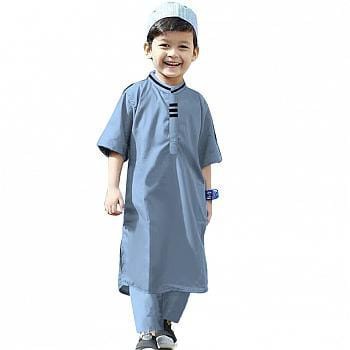 Stelan koko Anak LIST , Stelan Jubah Anak, Baju Lebaran