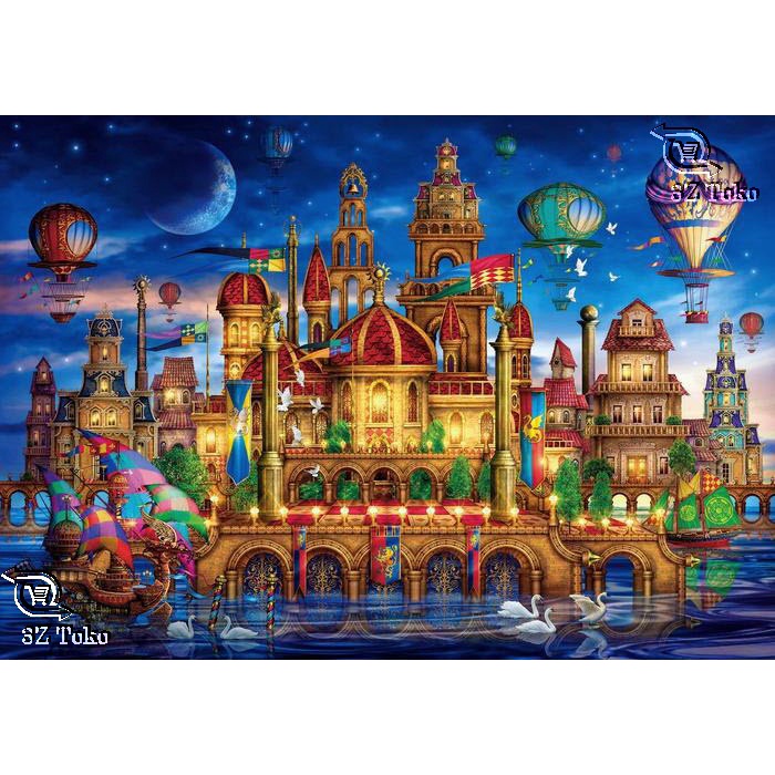 Jigsaw Puzzle: Clementoni - Downtown - 6000 Piece