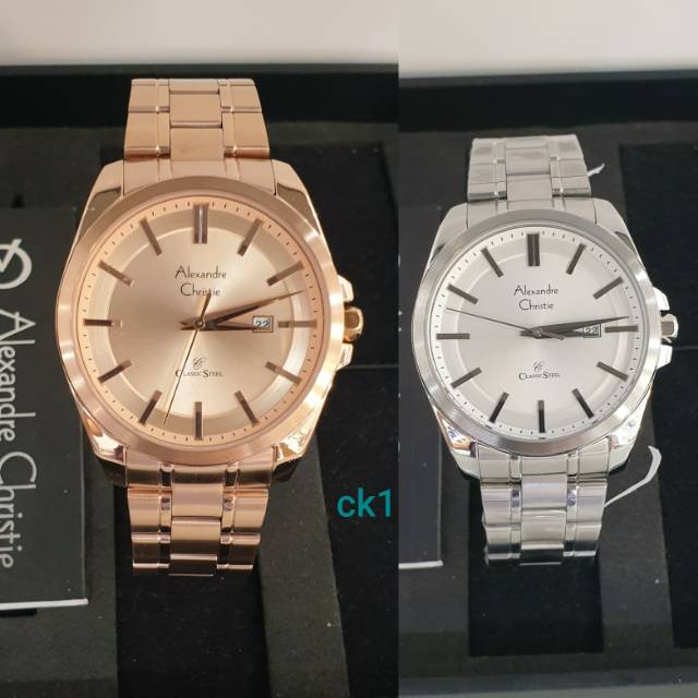 Jam tangan pria Alexandre Christie AC8404MD ORIGINAL BERGARANSI RESMI