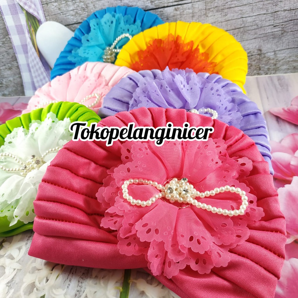 Turban Tebal Anak Ciput Anak Elmo Turban Bayi Headband Bayi Murah Tokopelanginicer