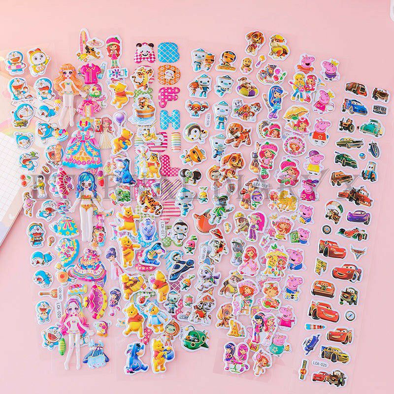 Sticker Anak Sticker Timbul Stiker 3D BT21