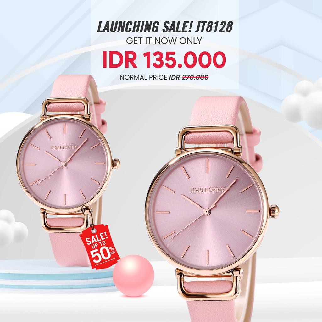 JAM TANGAN WANITA JIMSHONEY KODE JAM JT 8128