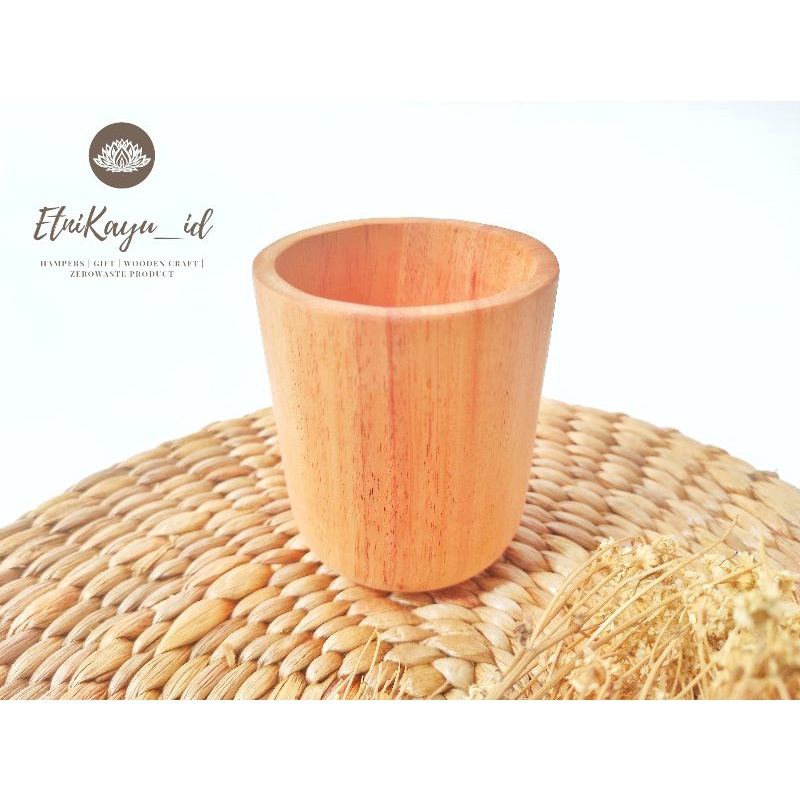 

Gelas Kayu/Mangkok Kayu/Gelas Batok/Coaster Kayu/Tatakan Gelas Kayu/Tatakan Panci