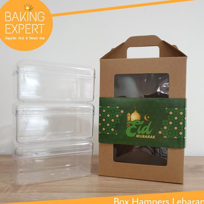 

Box Hampers Lebaran toples idul fitri dus / kotak kue kering cookies 10pc