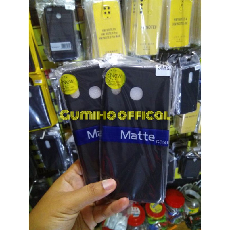 BLACK MATTE INFINIX SMART 4/SMART 5/HOT 8 /HOT 9 /HOT 9 PLAY/HOT 10/HOT 10 PLAY SOFT CASE INFINIX