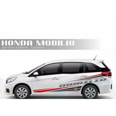 Stiker Mobil stiker cutting stiker mobil Honda Mobilio striping mobil mobilio trbaru