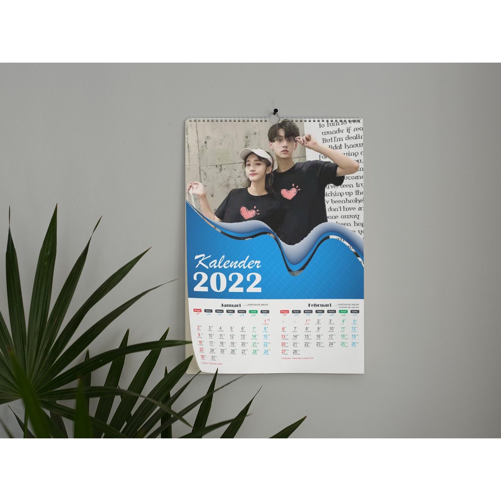 

Kalender Dinding 2022 - 12 Bulanan