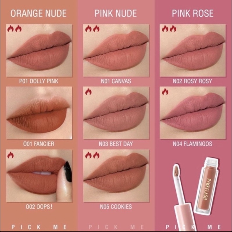 PINKFLASH Lasting Matte Lip Cream