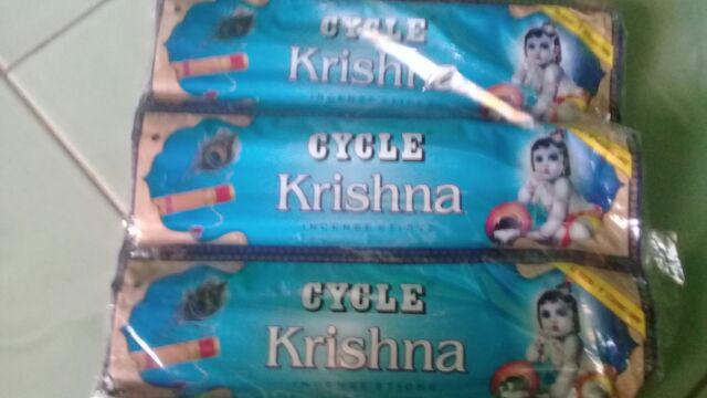 Dupa India (aromaterapi) Pouch Plastic - Cycle Krishna 35 Sticks