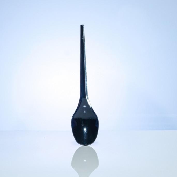 @@@@] SUAPI - SENDOK MAKAN PLASTIK WARNA HITAM - SENDOK PLASTIK PP ISI 50PCS