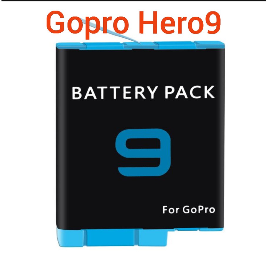 Baterai decoding penuh cocok untuk gopro Hero9 BLACK yang tahan suhu rendah dan masa pakai baterai