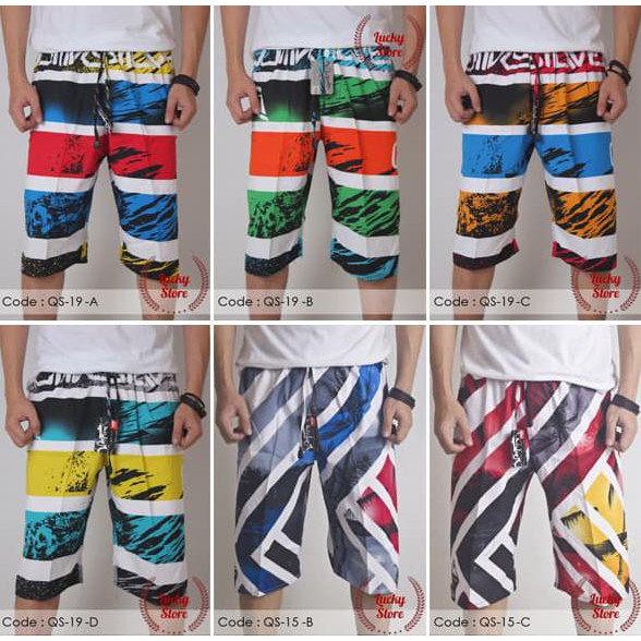 Celana Pendek Untuk Santai Surfing Quicksilver Olahraga Surf Pantai -A Best Quality