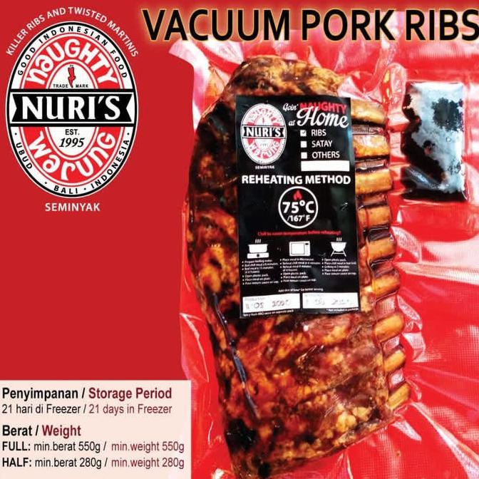 

Naughty Nuri's Pork Ribs matang FULL SLAB 1pack