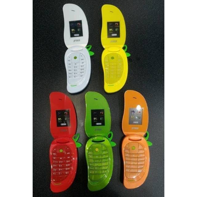 MANGO PRINCE 368 handphone DUAL GSM Prince headphone buah unik / hp