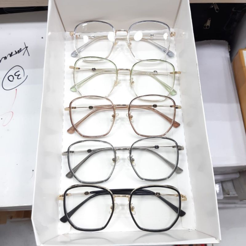 [20014] Frame Kacamata+Lensa KACAMATA ANTI RADIASI BLUERAY KACAMATA PHOTOCROMIC KACAMATA MINUS