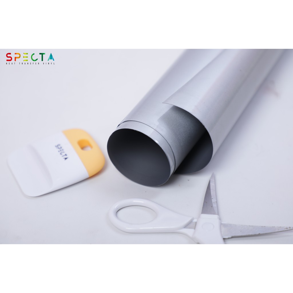 POLYFLEX KOREA SPECTAFLEX PU-03 PU HTV SILVER - PU HTV SILVER, 1 ROLL