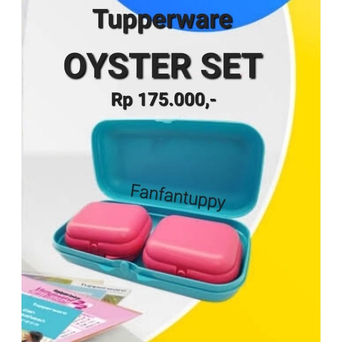Oyster Set Tupperware