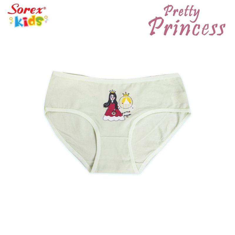 Sorex Kids SK 1311 Celana dalam Anak Perempuan  Pretty Princess (1 pak isi 2, biji)