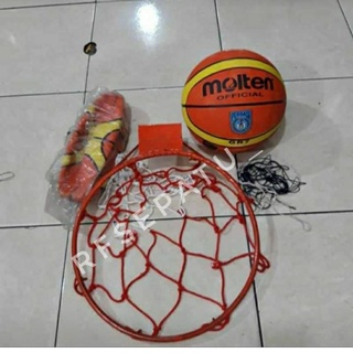 paket komplit ring basket dewasa + bola + jaring murah terlaris