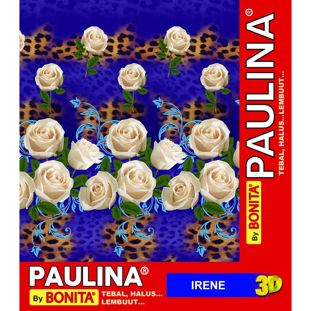 Selimut BONITA PAULINA ORIGINAL Bulu Sutra Lembut uK.160x200