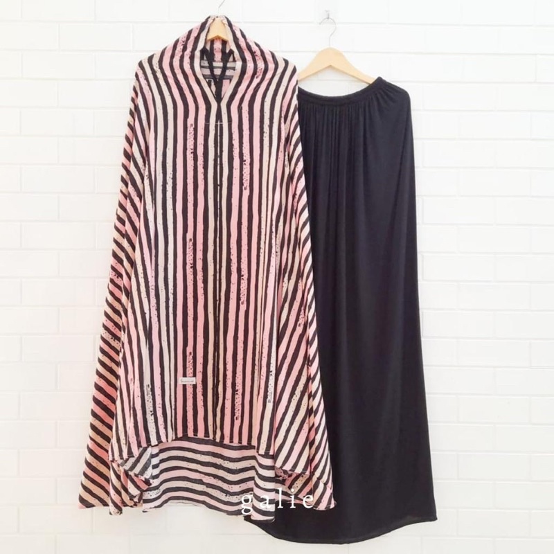 Mukena sunrise Galie | Mukena dewasa | Mukena jumbo | Mukena Rayon