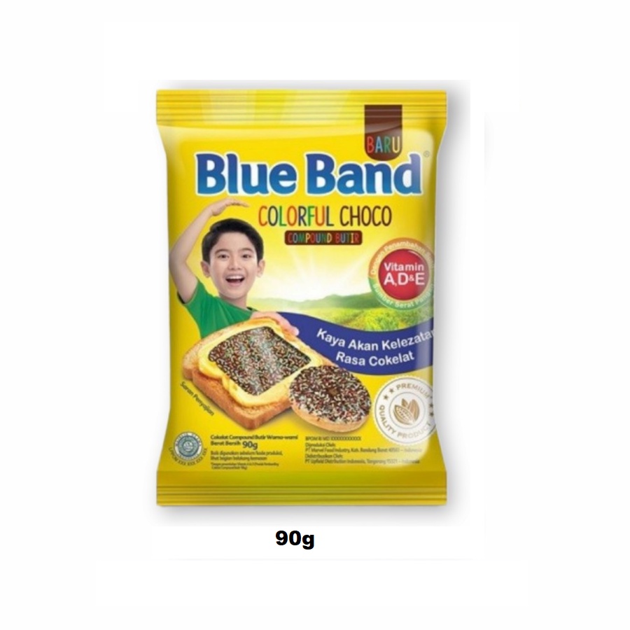 Blue Band Colorful Choco Sprinkles Meises Sachet Blueband Mesis 90 g