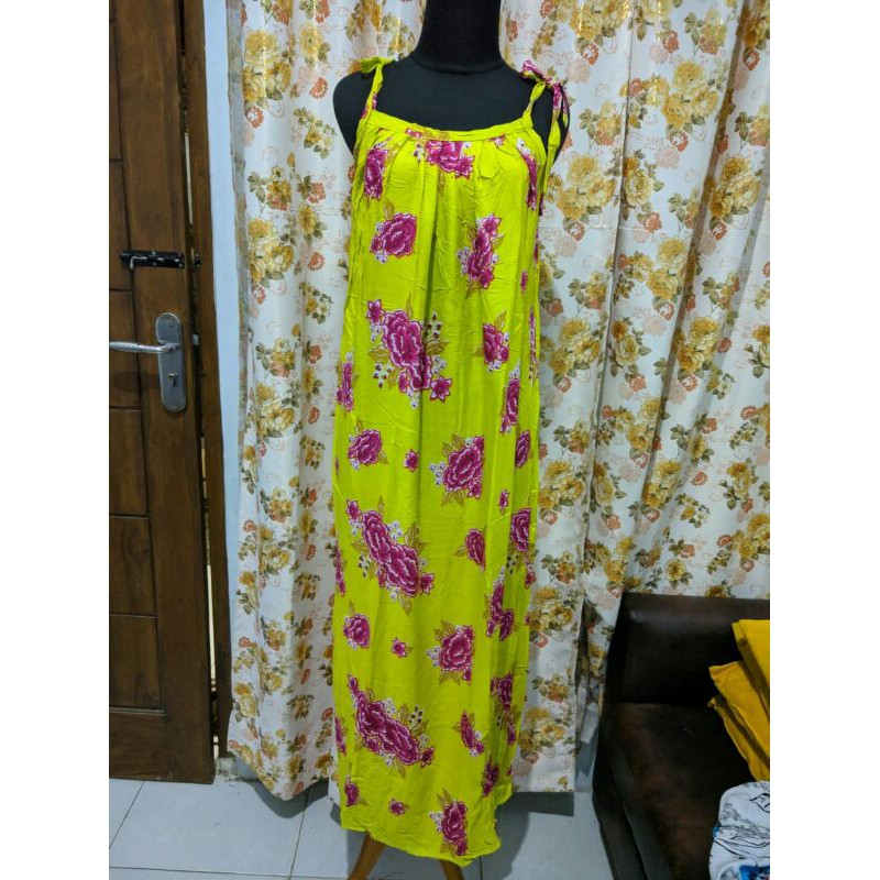 Daster tali panjang Semata kaki / daster hamil / daster sabrina /daster santai