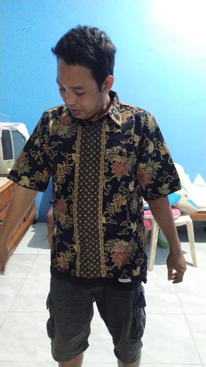 (realpict)batik Modern Pria ~batik Pria ~ Kemeja Batik Pria ~batik Couple~kemeja Couple~kemeja Pesta