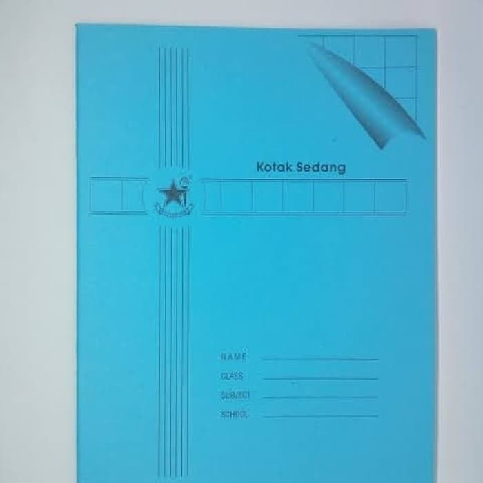 

Buku Tulis Kotak Sedang Mandarin / Alphabet Bintang Obor isi 38 lembar
