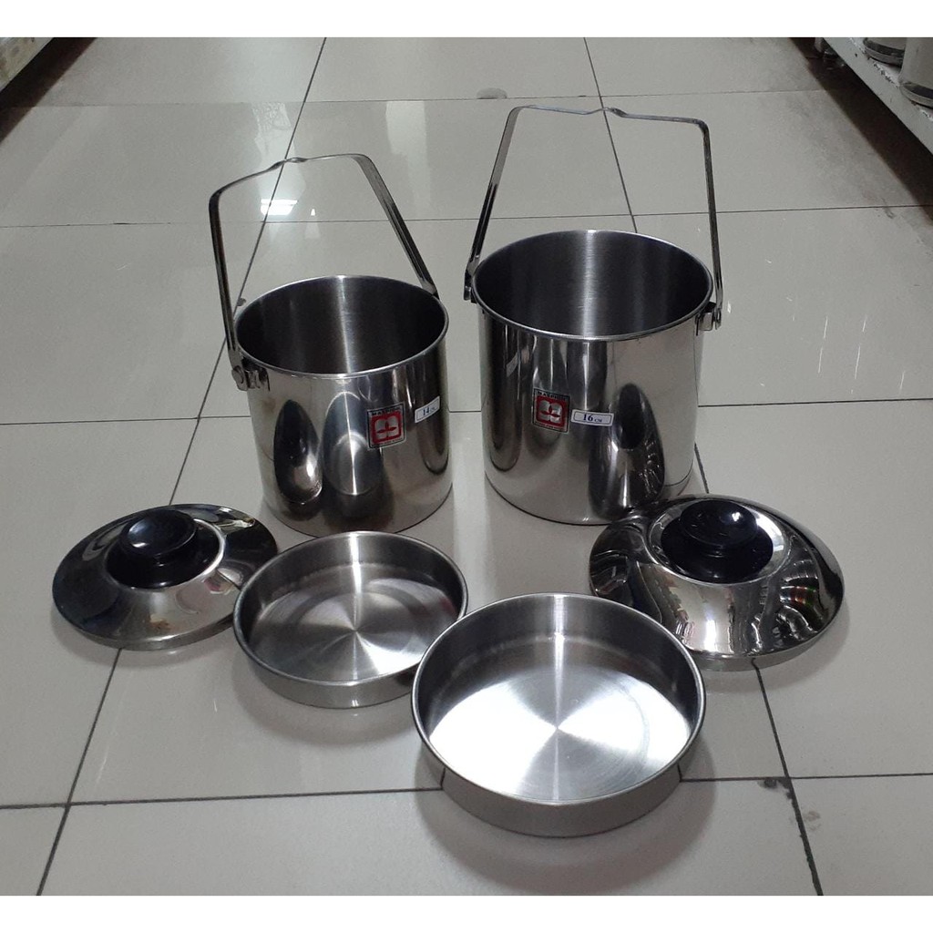 RANTANG TUNGGAL STAINLESS 16CM MASPION