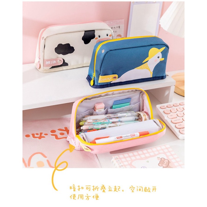

Limited Tempat Pensil Model Pouch Animal Series Gilaa!!!