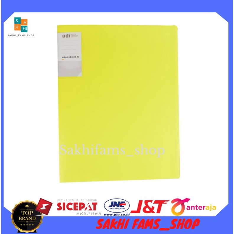 

Odi Holder Kertas A4 20 Pocket - Kuning