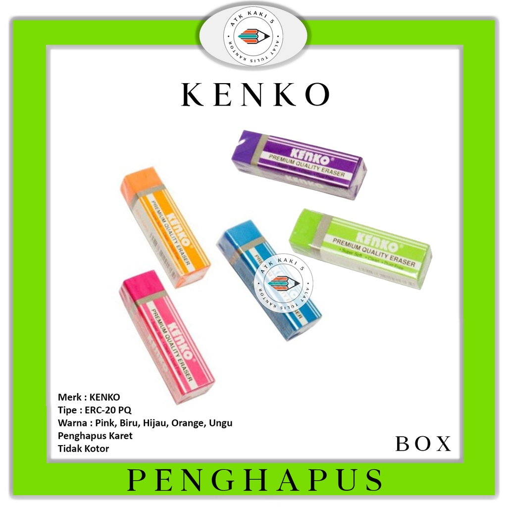 

KENKO - Penghapus ERC-20PQ - Pcs