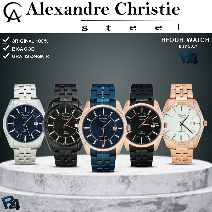 ALEXANDER CHRISTIE PRIA ORIGINAL JAM ALEXANDRE CHRISTIE PRIA JAM TANGAN ALEXANDER CRISTIE JAM TANGAN