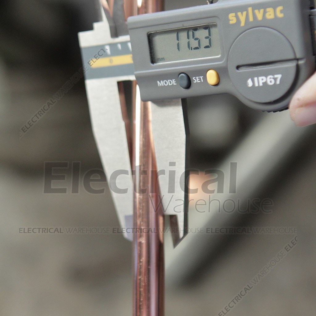 COPPER ROD TEMBAGA 1/2 inch 4 meter (GROUND GROUNDING 1/2&quot; 4mtr 4m mtr)