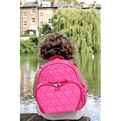 Babymel girls heart rucksack