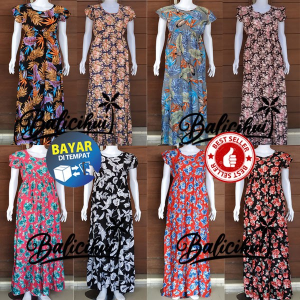 Balicihui Dress Canda Panjang Dress Panjang Wanita Dress Wanita Dress Bali Dress Bali