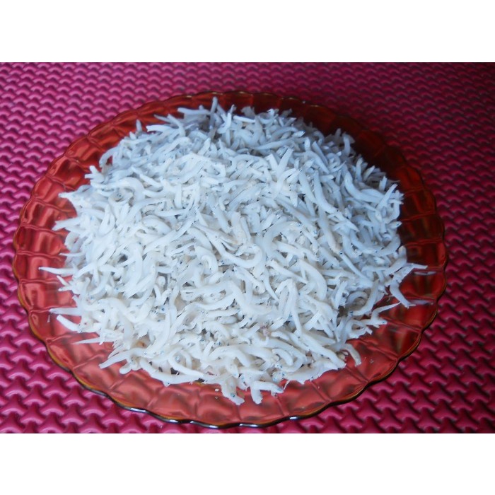 

10cscss Ikan Asin Teri Medan Super 250Gr / Teri Touge / Teri Putih Dscscv