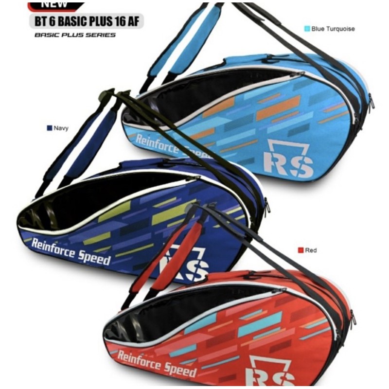 Tas Badminton RS BT6 Basic Plus 16 AF Original