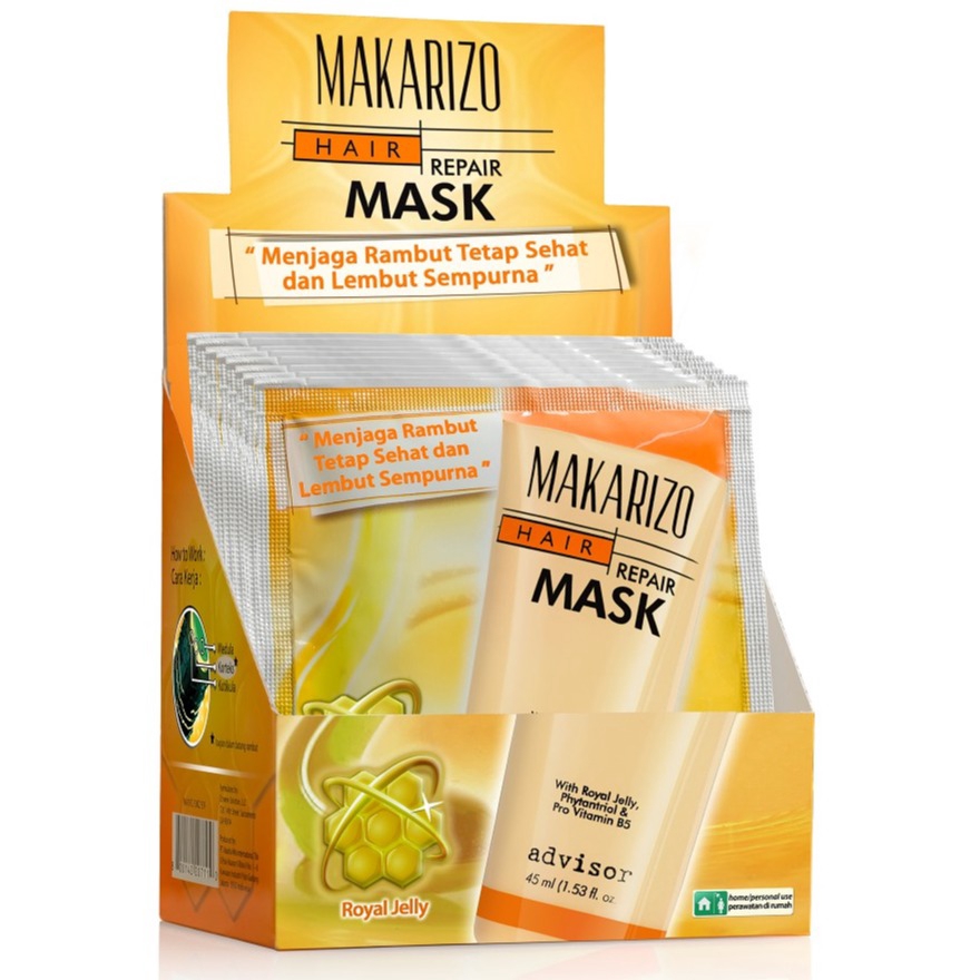 MAKARIZO ADVISOR HAIR REPAIR MASK Sachet 15mL