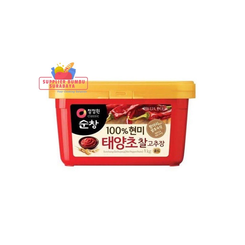 Daesang Chung Jung One Sunchang Gochujang Paste / Pasta Cabai Merah Korea 1kg