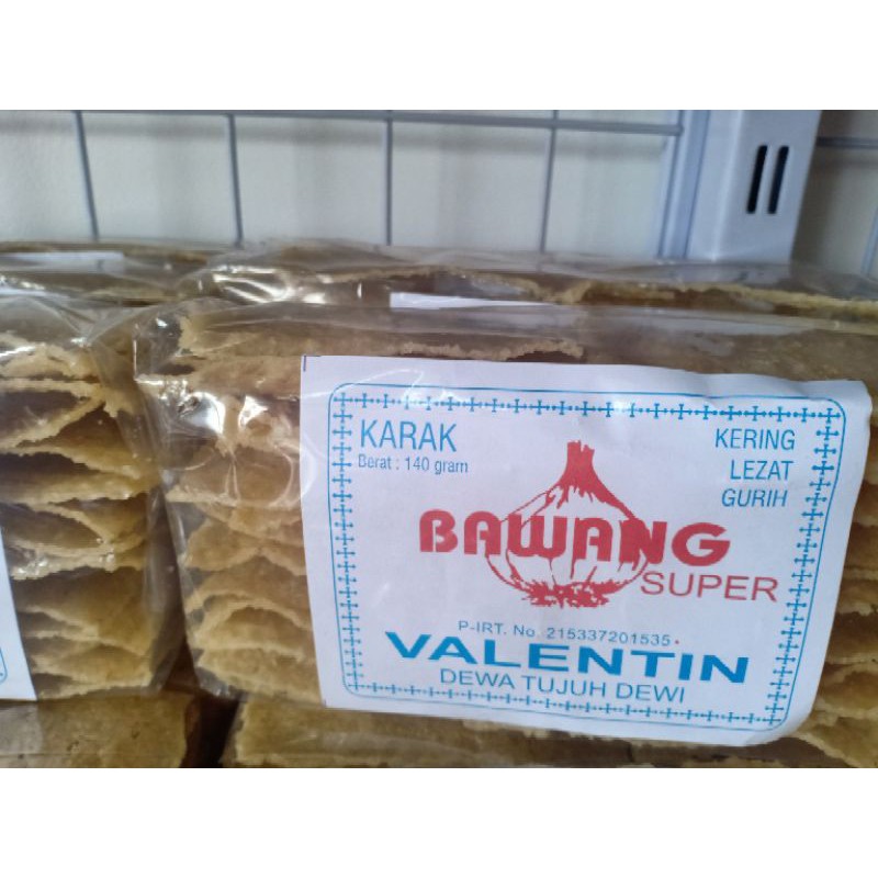 

Jarak bawang super Valentin isi 140 gram
