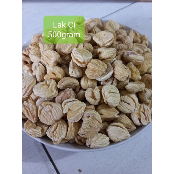 Lak Ci 500gram / Lakci / Kacang Lakci - Chestnuts Kering