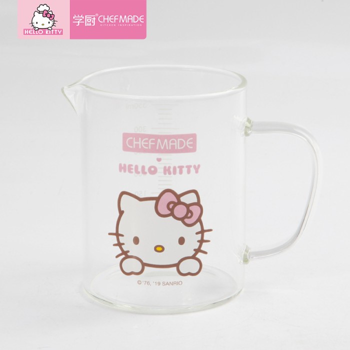 Chefmade KT7080 - Gelas Takar Hello Kitty / Measuring Glass 350ml