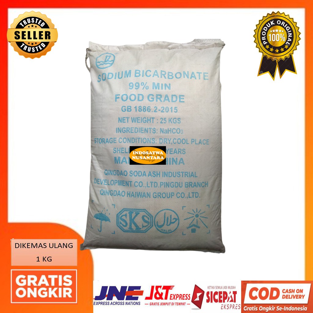 

SODIUM BIKARBONAT SODA KUE 1 KG ANTI HEAT STRES PADA HEWAN TERNAK