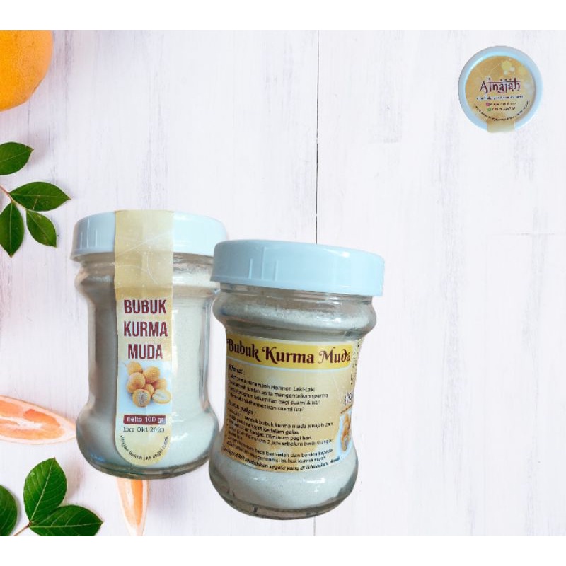

[PROMIL] BUBUK KURMA MUDA 100gr 100% Original COD Gratis Ongkir