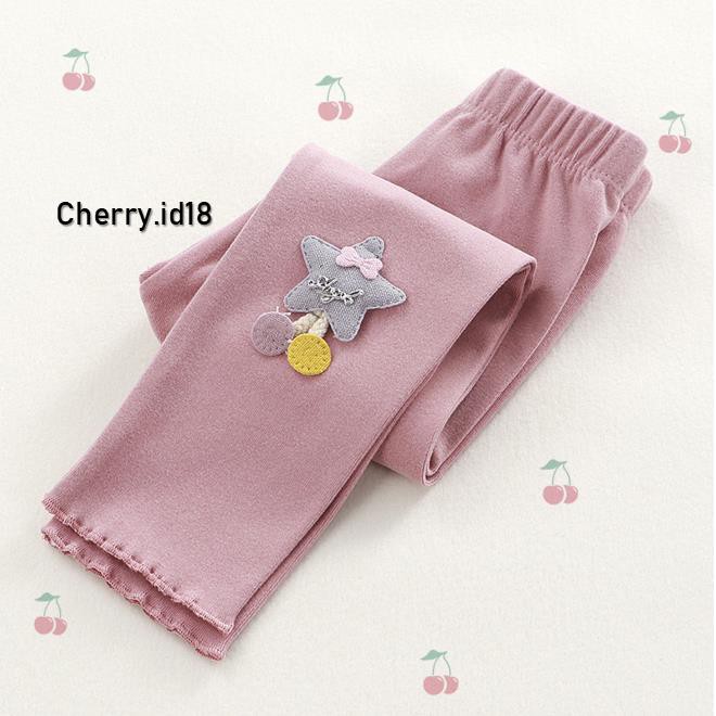 Cherry COD Celana Legging Polos Anak Perempuan / Celana Leging Anak Kaos / Celana Anak Perempuan CP11-1